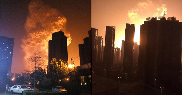 天津港爆炸事故受損住宅裝修將按一般性標準統一賠償