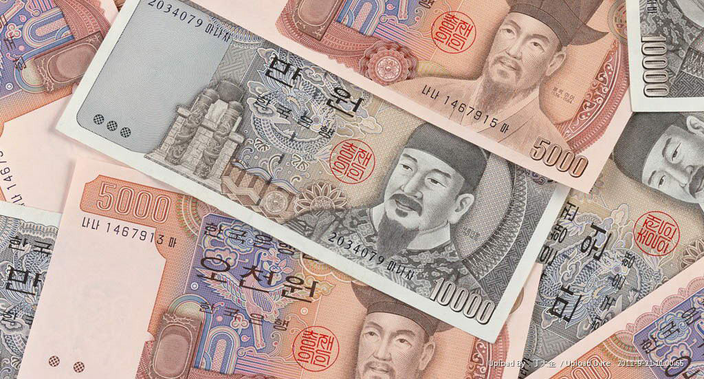 人民幣對韓元匯率今日實時行情