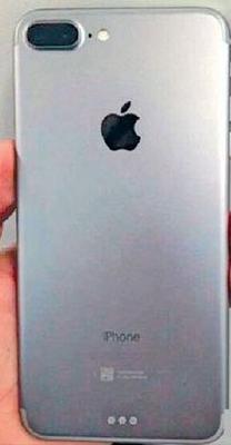蘋果iPhone7 Plus真機諜照曝光：雙攝像頭突起