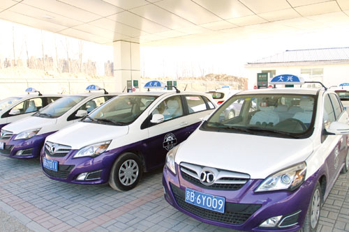 　　1500輛新能源出租車即將上崗