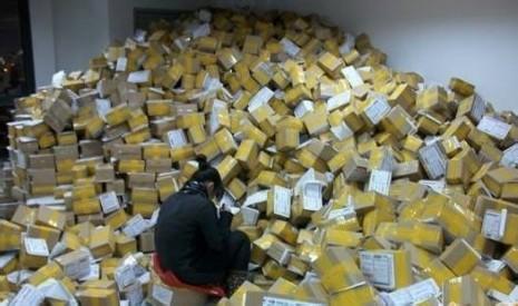 中國快遞垃圾驚人！每年消耗膠帶塑料169.5億米
