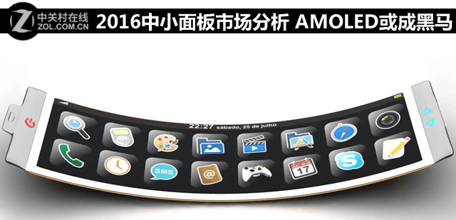 2016中小面板市場分析 AMOLED或成黑馬