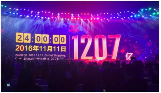 2016天貓雙11交易額達到1207億 馬云賺了多少?