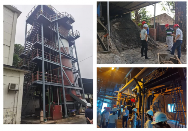 柳州市生態環境部門幫扶企業完成煤改生物質燃氣 年減排二氧化碳2萬噸